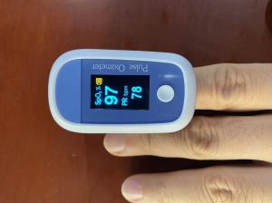 China SPO2 Monitoring OLED Fingertip Pulse Oximeter With Colorful Display, blood oxygen monitor on sale