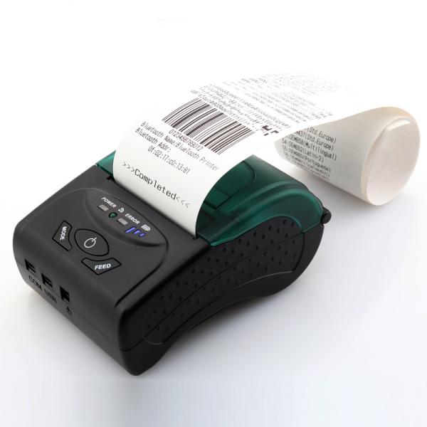 Cheap 58mm Wireless Portable Printers Thermal Printer Bluetooth Mini For QR Code Receipt Printing for sale