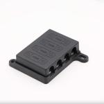 4 Way Position Circuit Mount Inline Fuse Block Power Distribution Unit Box Bus