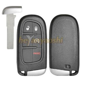 Best Opel 4Buttons Smart Key Shell with Emergency Key Insert wholesale