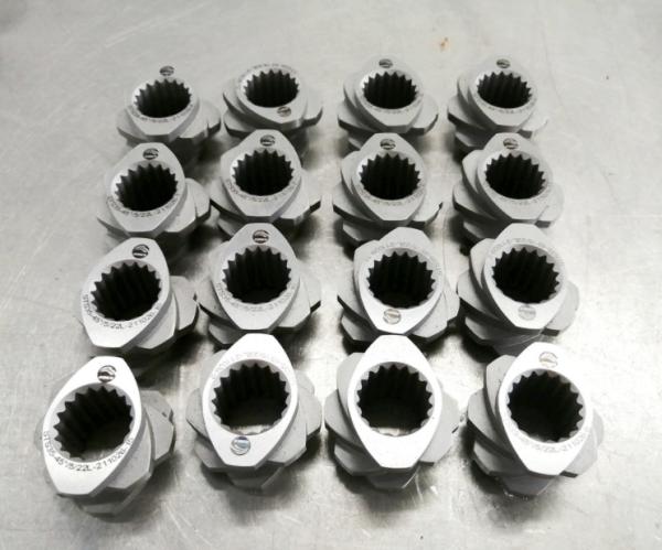 Cheap Standard Involute Spline Extruder Machine Screw Elements Kneading Block for sale