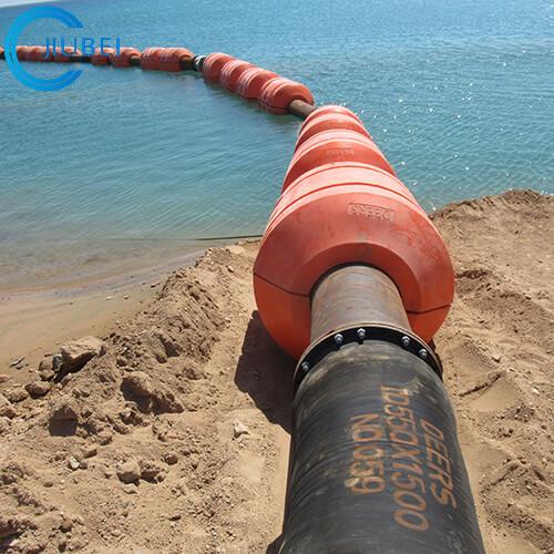 Cheap Water Dredging Floating Pipeline Floats Pontoon Mining Pipe Floating Buoy for sale