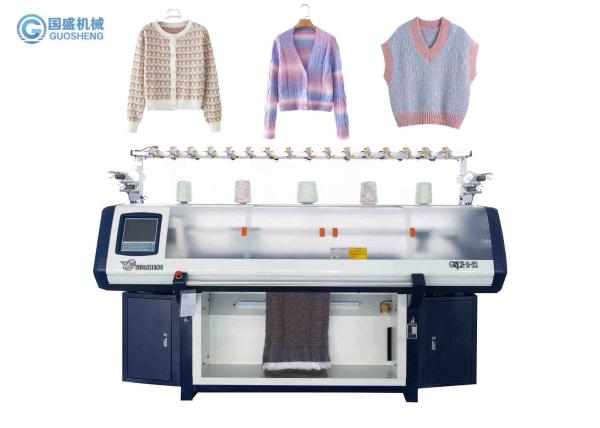 Cheap 12G Intarsia Fast Speed Computer Knitting Machine Max 1.2m/S for sale