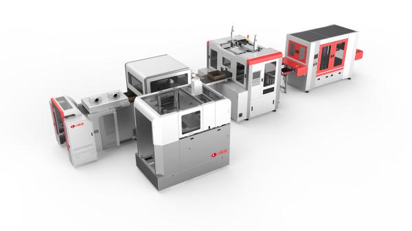Cheap PLC Rigid Box Forming Machine With Stable Production Rate 20-25pcs/Min for sale
