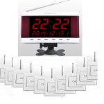 Wireless panic button emergency calling system