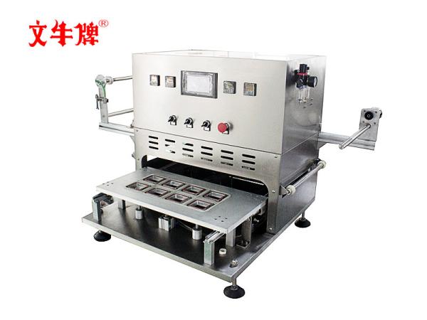 Cheap Eight at one time cube box cup bottle milky tea sealing machine for sale