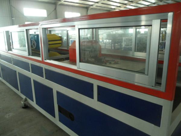 Cheap WPC Panel Profile Wood Plastic Composite Extrusion Line , WPC PP Profile Extruder for sale