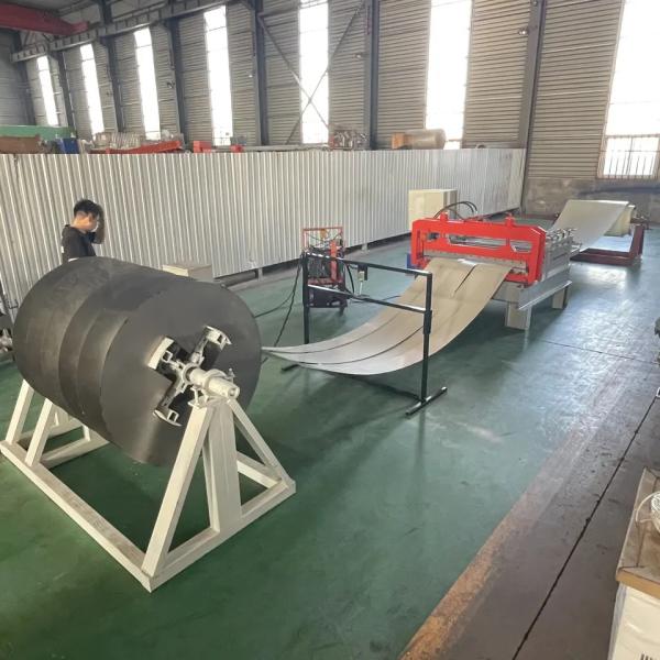 Cheap Automatic 8 - 15m/Min Steel Coil Cut To Length Line 15kw PLC Control for sale