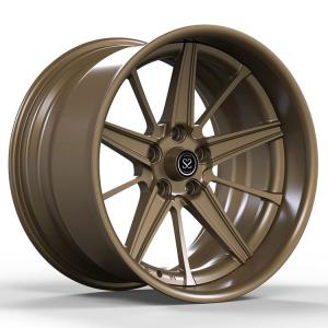 Best Aluminum Alloy Car Forged Wheels For Sale Custom 2 Piece Wrangler Polished Bronze Rims wholesale
