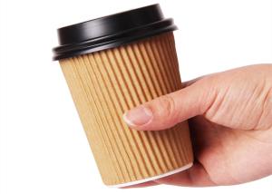 Best 20oz 24oz Biodegradable Ripple Wall Disposable Paper Cups 8 Oz Paper Hot Drink Cups wholesale