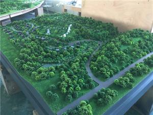 Best 1.4x1.2m Trees Model Making Materials For Architectural Tourist Mountain , Display Working Maquette wholesale