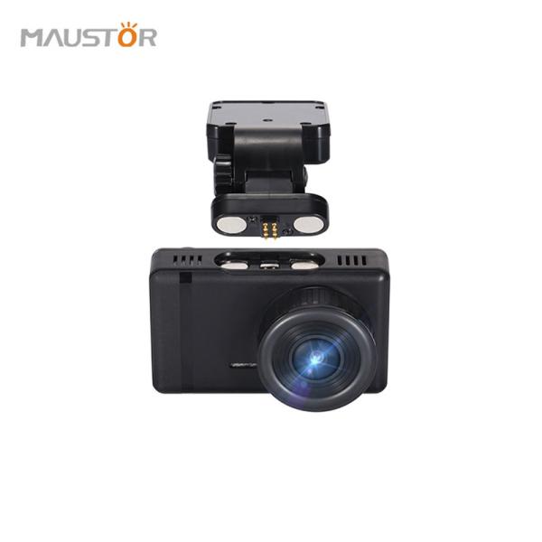 Cheap Night Vision Dual Channel GPS 3.0" WiFi Dash Cam Wireless Wide Angle for sale