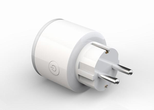 Cheap Round Shape Wifi Smart Plug Outlet EU Mini Wifi Socket With Energy Monitoring for sale