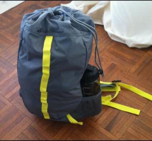 Best Quickpack Daypack Gray Grey Nylon Hiking Gear Backpack Day Pack drawing baclpack wholesale