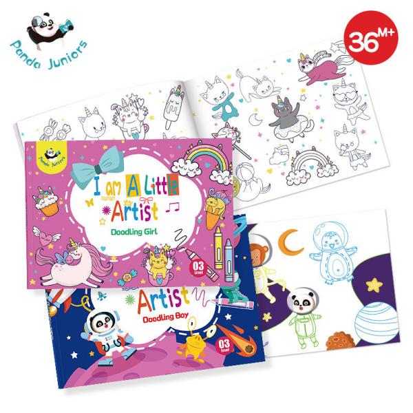 Cheap Imaginative Toddlers Coloring Book Children'S Drawing Book Matt Lamination for sale