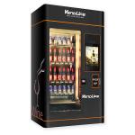 Antitheft Beer And Wine Vending Machines 900W Power With Refrigerator