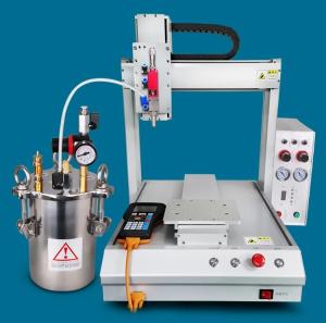 High Precision Liquid Epoxy Resin Silicon Adhesive Glue Dispensing Machine Automatic