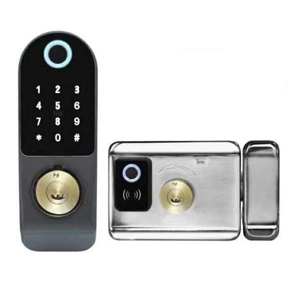 Cheap Cylindrical Knob 38mm-70mm Smart Electronic Lock Combination Keypad Deadbolt for sale