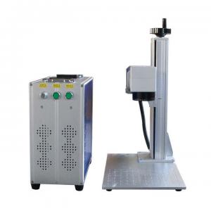 China Desk Portable Fiber Laser Marking Machine 20w 30w 50w 100w CO2 Laser Marker on sale