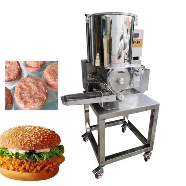 Cheap Silver Beef 2100pcs/H Burger Patty Forming Machine High Efficiency Automatic for sale