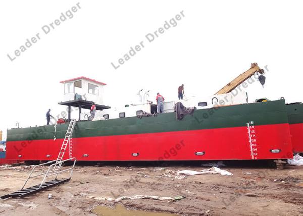 Cheap 15m Depth Sand Suction Dredger With Water Cooled Diesel Engine for sale