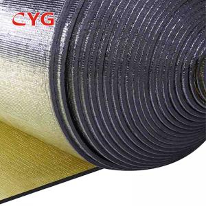Aluminium Foil Pe Air Conditioner Pipe Insulation Foam Ldpe Material Custom Length