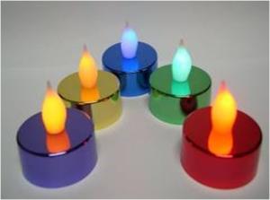 China pary colorful Led candle light on sale