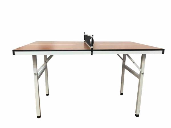Cheap Children Ping Pong Table Multi Function Foldable Wooden Natural Color For Playing And Homework for sale