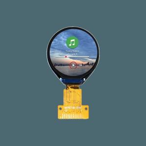 0.71 inch IPS SPI Interface Round TFT Display Brightness for Clear and Bright Display