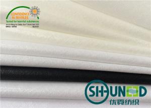 China Collar Fusable interfacing with 100% cotton base fabric , Cotton Interlining on sale