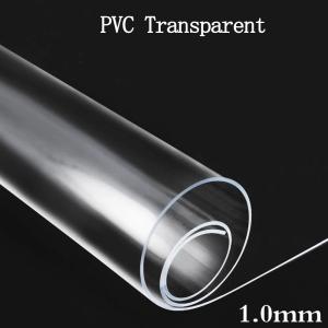 China Soft Durable thickness 1.0mm Clear PVC Tablecloth Customized Size on sale