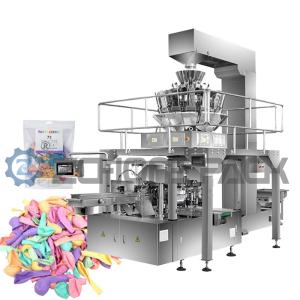 China Balloon Packaging Machine Multifunctional Granule Bagging Machine Fully Automatic on sale