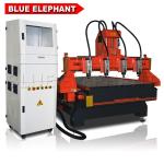 Multi Spindle CNC Router Machine With Air Cooling Spindle And NC Studio 53C