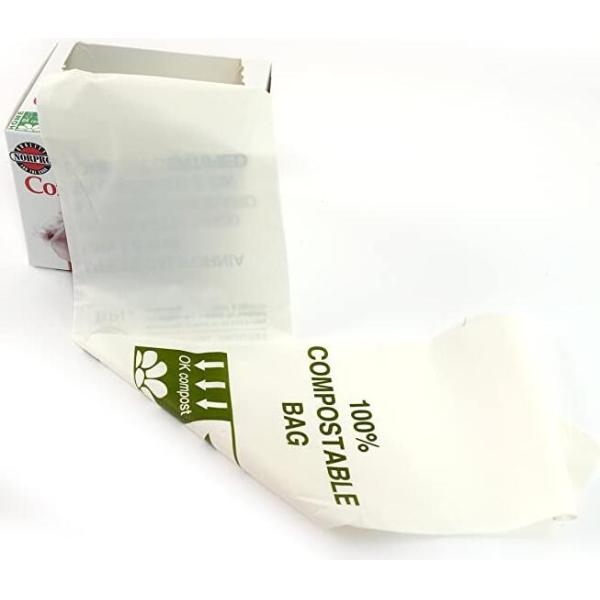 Hot Sale Compostable Disposable Biodegradable Plastic Garbage Bag, Eco Compostible Bio Degradable Bags