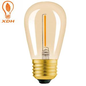 B22 E26 LED String Bulb Lights 1W Filament Lamp Amber Edison Bulb