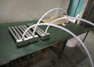L Shaped SUS316 Over The Side Heaters With Flexible Riser