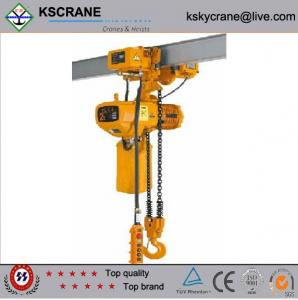 China Best Quality 10ton Electric Chain Hoist With Trolley on sale