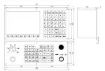 5MHz Output Pulse Frequency 2 Axis Cnc Controller Color LCD Displayer