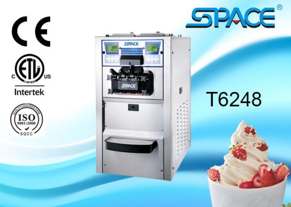 Cheap Professional Automatic Soft Serve Ice Cream Maker Countertop Air Cooling for sale