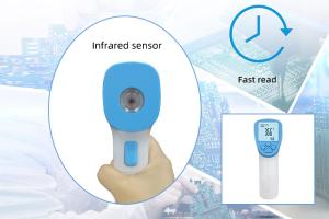 Best Easy Use Infrared Forehead Thermometer With Luminous Display Function wholesale
