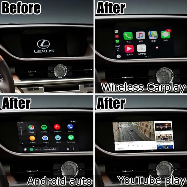 Cheap Wifi Bluetooth Android Navigation Device Voice Control For Lexus ES350 ES300h 2016 for sale