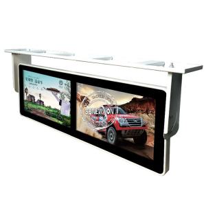 Best 24 Inch Dual Screen LCD Bus Advertising Display With Android 7.1 OS wholesale