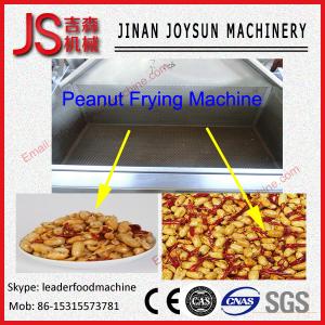 China Continuous Automatic Peanut Frying Machine Electricty / Gas / Diesel on sale