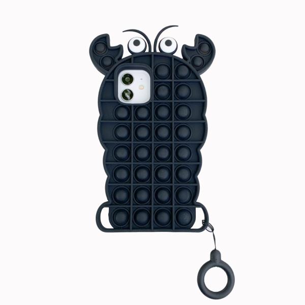 Cheap TPU Push Pop It Fidget Toy Phone Case Stress Relief For Iphone 12 for sale