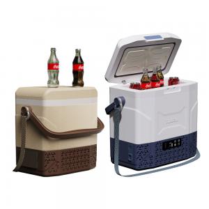Best DC Portable Refrigerator For Outdoor/Picnic Small Liters Mini Car Cooler 12v Camping Fridge Freezer wholesale