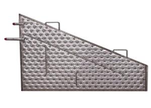 Best SS304 Stainless Steel Brazed Plate Heat Exchanger BPHE Water To Water wholesale