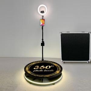 Motor Power Driver 115cm Diameter 360 Video Photo Booth With Free Logo