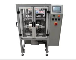 2 Servo Zipper Form Fill Seal Packing Machine Vertical 45ppm Powder Filling Sealing