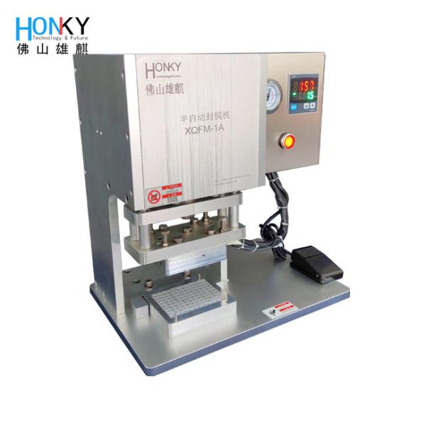 Cheap Lab Clean Bench Type Deep Well Plaste Foil Sealing Machine Semiauto Foil Sealing Machine For Bio Reagent Sealing for sale