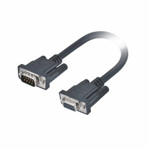 PVC VGA 9 Pin D Sub Cable Shielded Straight For HDIM Displayport Audio Video